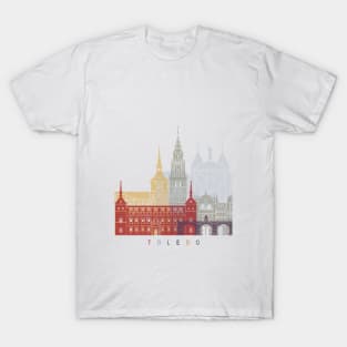 Toledo skyline poster T-Shirt